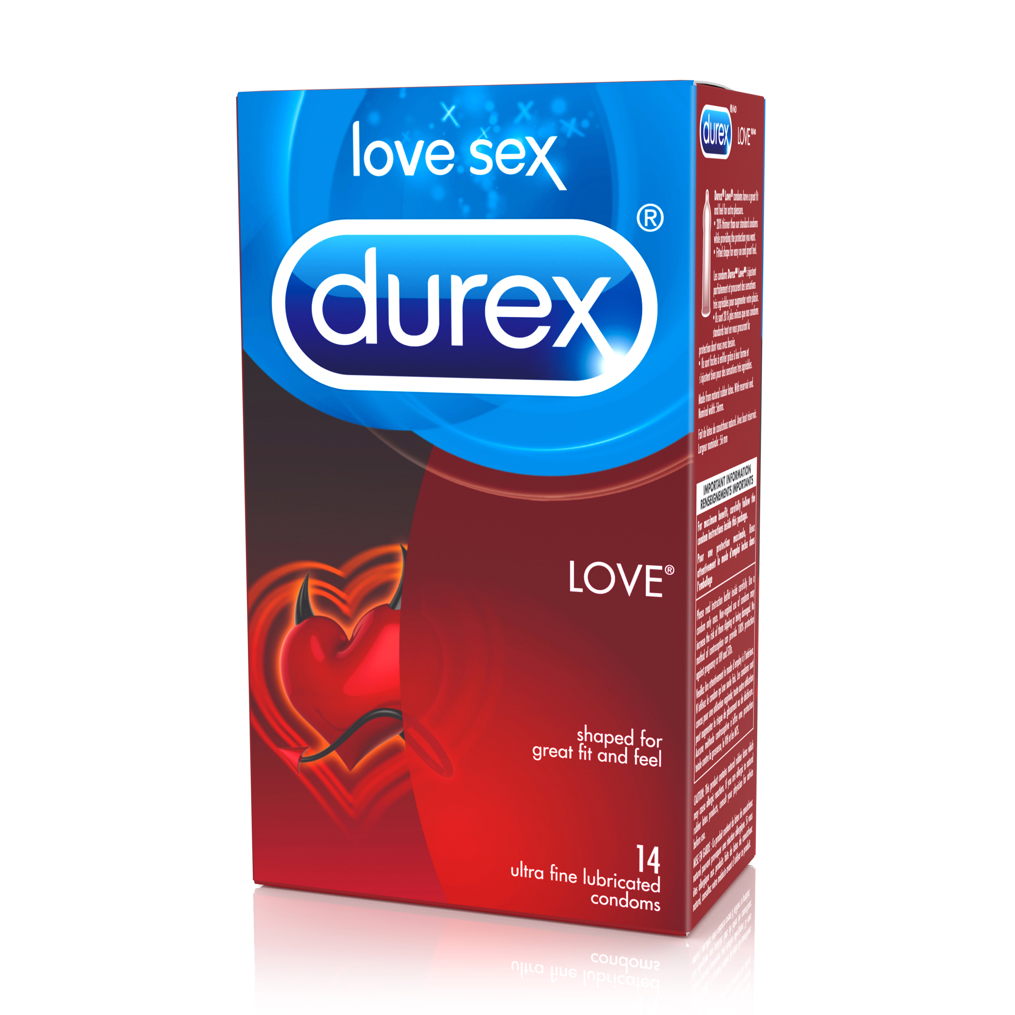 DUREX® Love™ Lubricated Condoms (Canada)